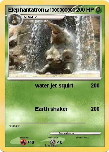 Pokemon Elephantatron