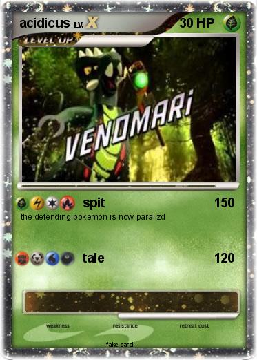Pokemon acidicus