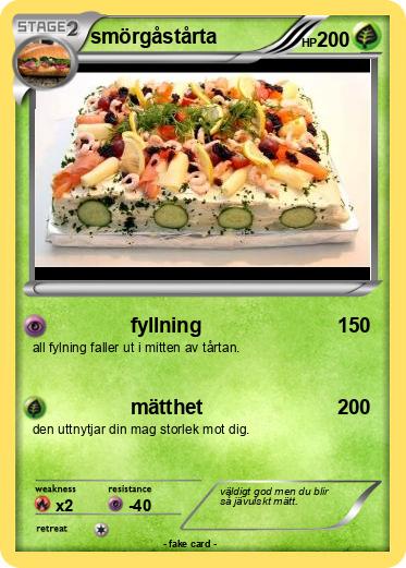 Pokemon smörgåstårta