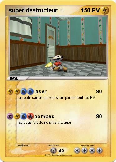 Pokemon super destructeur