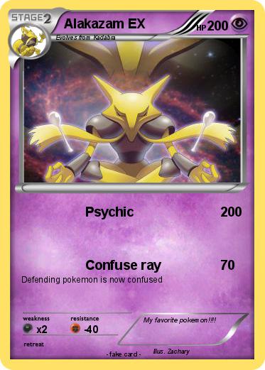 Pokemon Alakazam EX