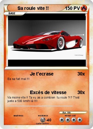 Pokemon Sa roule vite !!