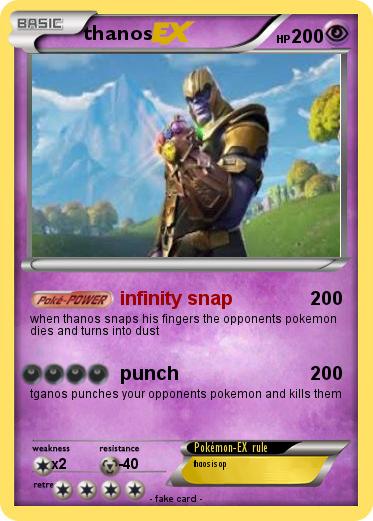 Pokemon thanos