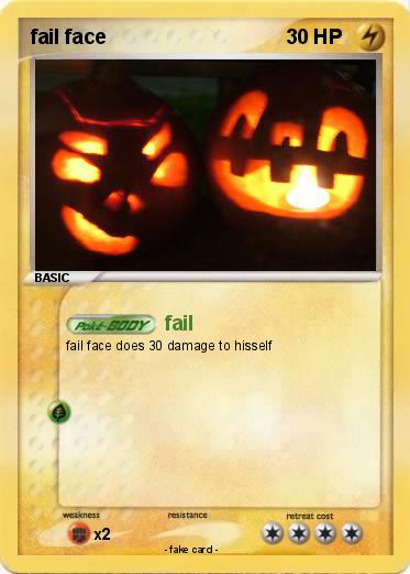 Pokemon fail face