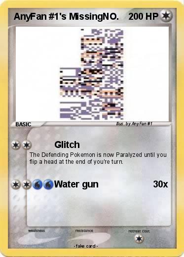 Pokemon AnyFan #1's MissingNO.