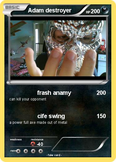 Pokemon Adam destroyer