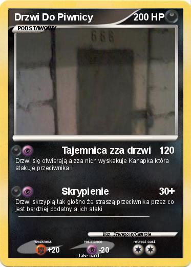 Pokemon Drzwi Do Piwnicy