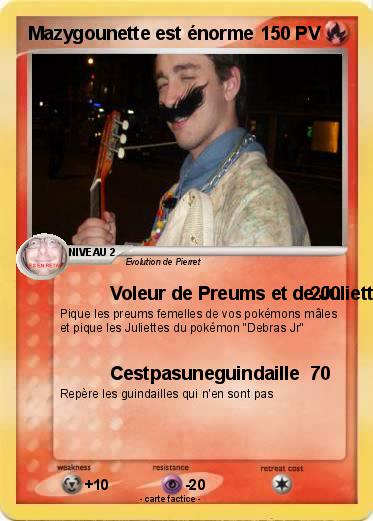 Pokemon Mazygounette est énorme