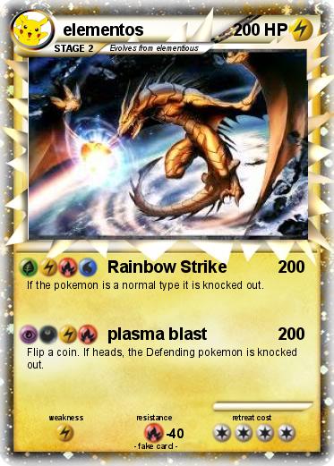 Pokemon elementos