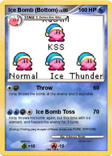 Pokemon Ice Bomb (Bottom)