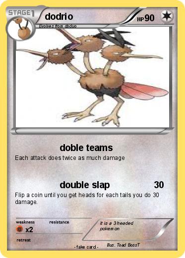 Pokemon dodrio