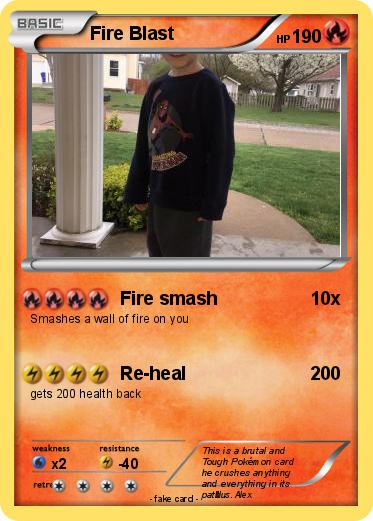 Pokemon Fire Blast