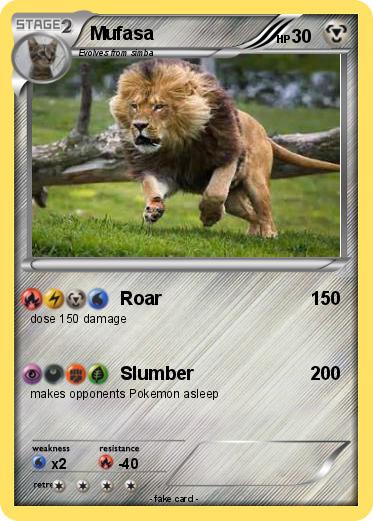 Pokemon Mufasa