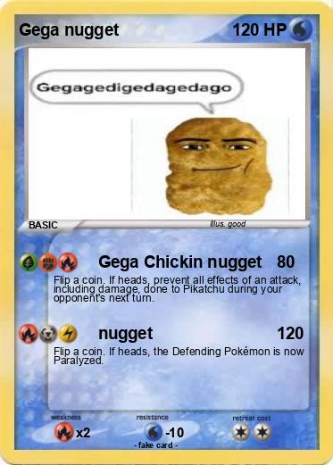 Pokemon Gega nugget