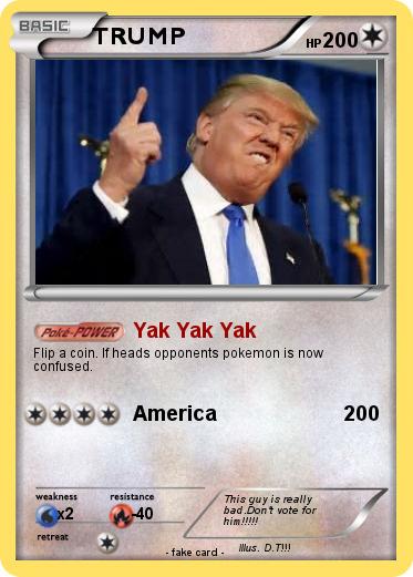 Pokemon TRUMP
