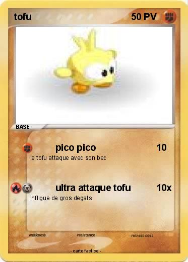 Pokemon tofu