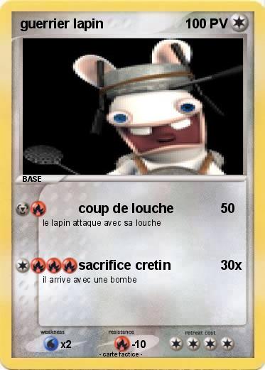 Pokemon guerrier lapin