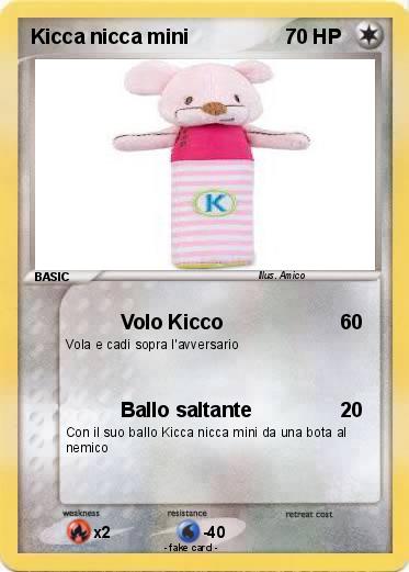 Pokemon Kicca nicca mini