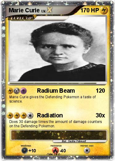 Pokemon Marie Curie