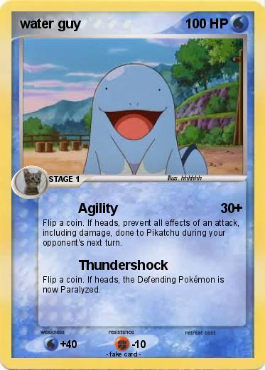 Pokemon water guy