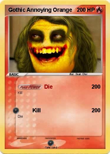 Pokemon Gothic Annoying Orange