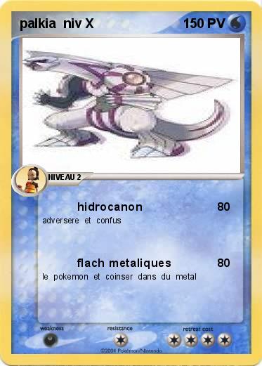 Pokemon palkia  niv X