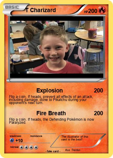 Pokemon T Charizard