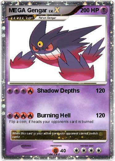 Pokemon MEGA Gengar