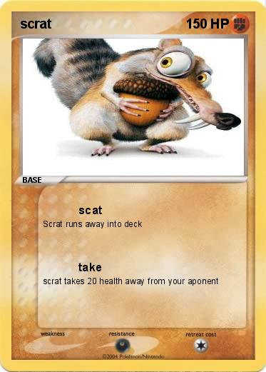Pokemon scrat