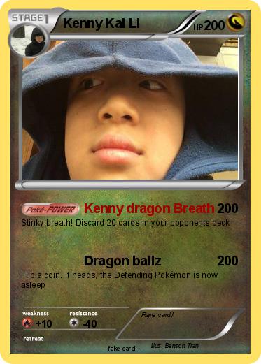 Pokemon Kenny Kai Li
