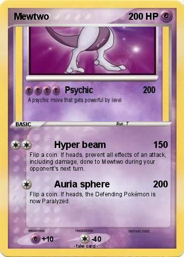 Pokemon Mewtwo