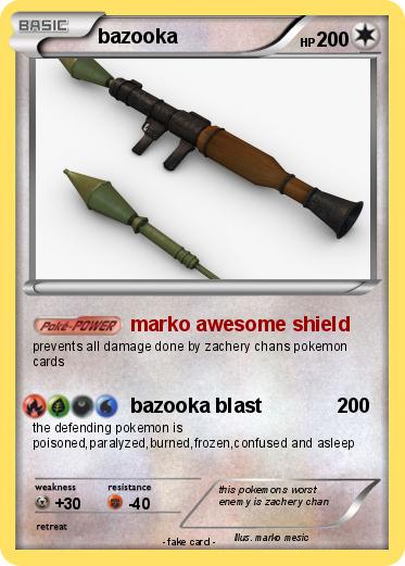 Pokemon bazooka