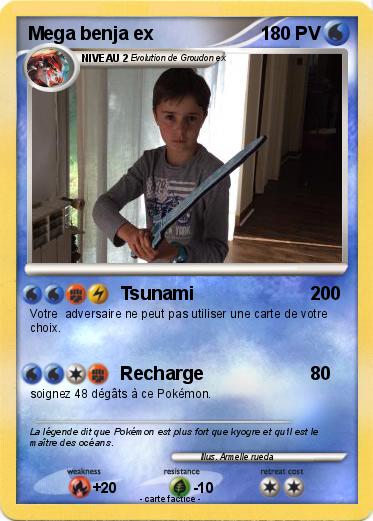 Pokemon Mega benja ex