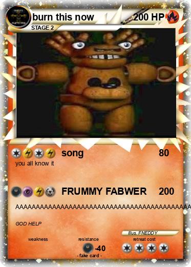 Pokemon burn this now