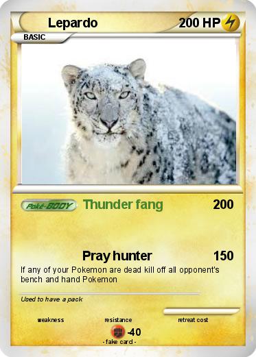 Pokemon Lepardo