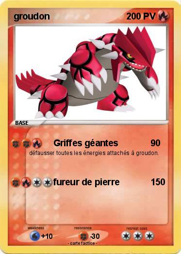 Pokemon groudon