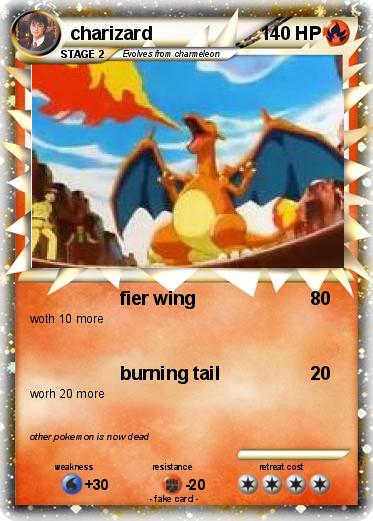 Pokemon charizard