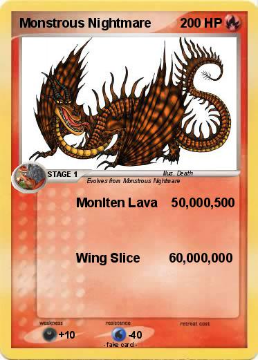 Pokemon Monstrous Nightmare