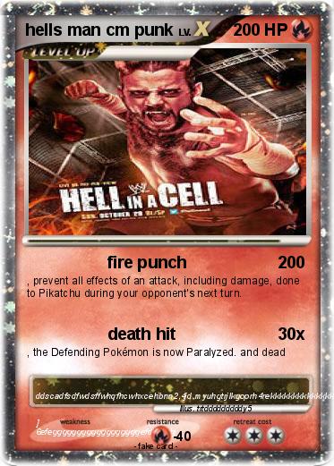 Pokemon hells man cm punk