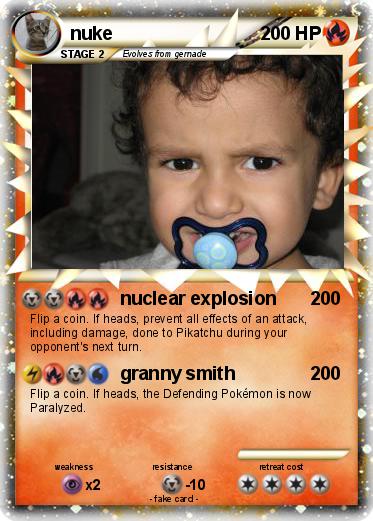 Pokemon nuke