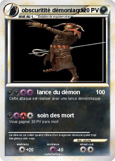 Pokemon obscuritité démoniaque
