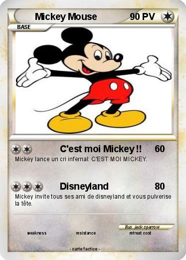 Pokemon Mickey Mouse