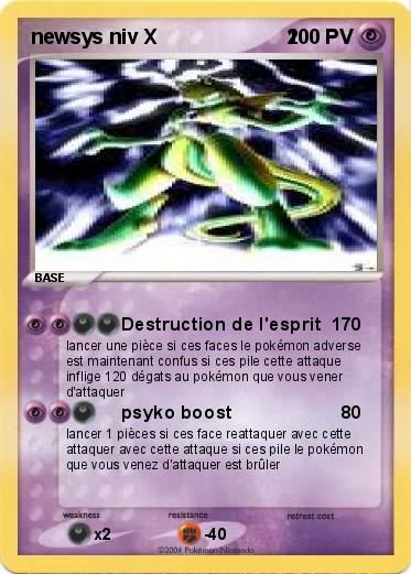 Pokemon newsys niv X                       2