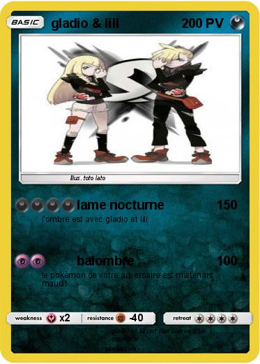 Pokemon gladio & lili