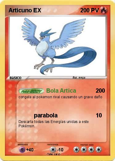 Pokemon Articuno EX