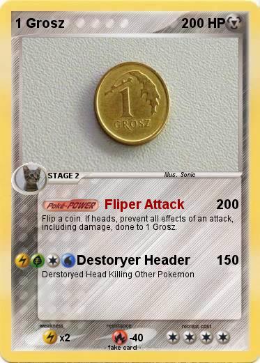 Pokemon 1 Grosz