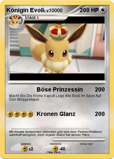 Pokemon Königin Evoli