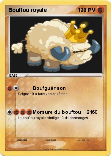 Pokemon Bouftou royale