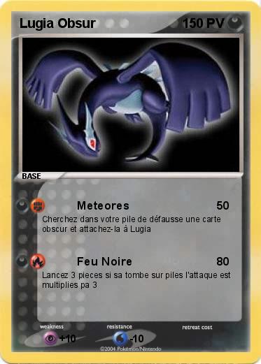 Pokemon Lugia Obsur
