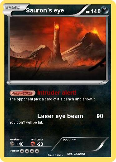 Pokemon Sauron´s eye